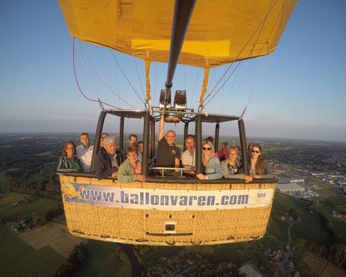 Ballonvaart vanaf Nijverdal naar Kasteel Weldam